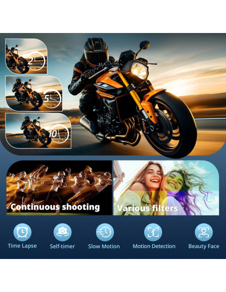 Cámara Digital 4K JGIPL DC101 48MP Zoom 16X Pantalla 3"