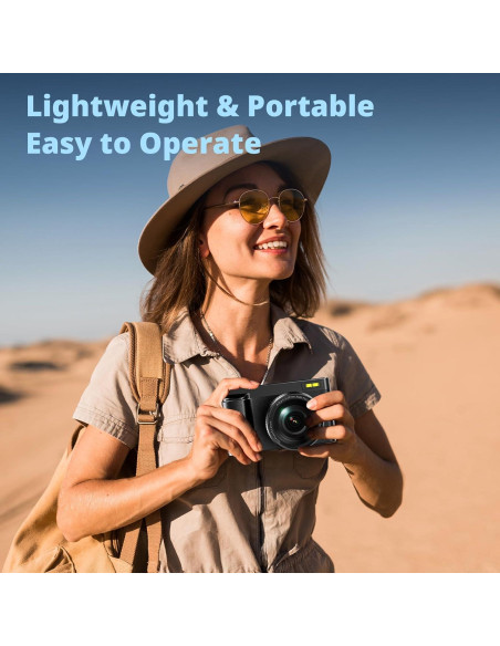 Cámara Digital 4K JGIPL DC101 48MP Zoom 16X Pantalla 3"