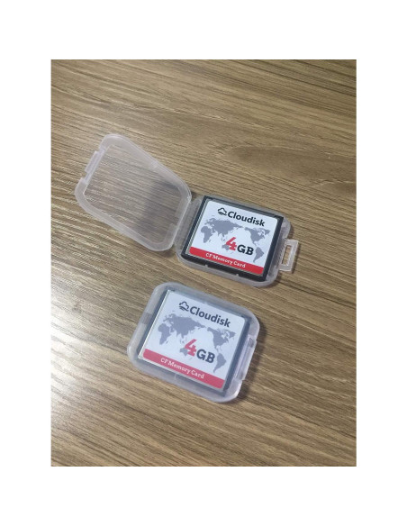 Paquete de 2 Tarjetas Compact Flash 4GB Cloudisk para DSLR