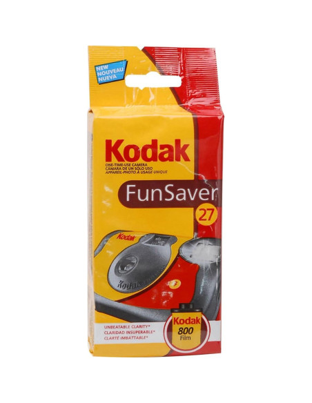 Cámara desechable Kodak Fun Saver 35mm 3Pack con Flash