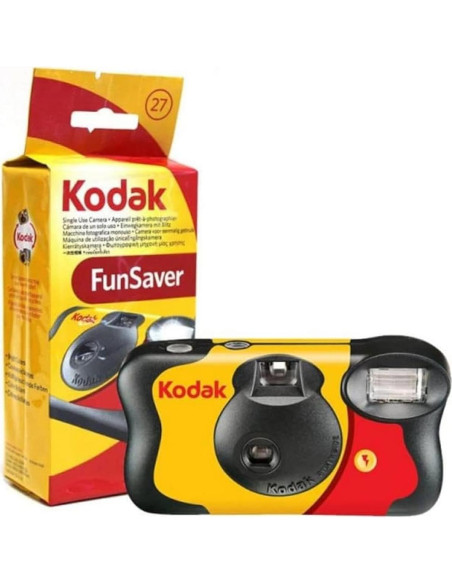 Cámara desechable Kodak Fun Saver 35mm 3Pack con Flash