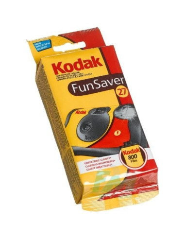 Cámara desechable Kodak Fun Saver 35mm 3Pack con Flash