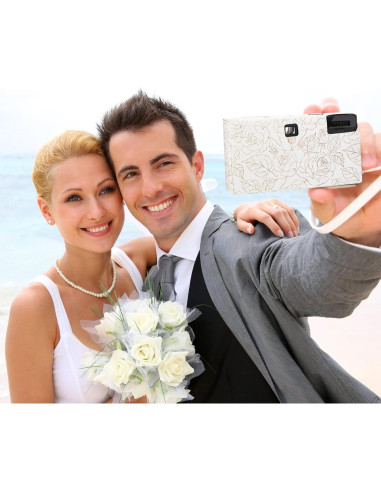 Cámara Desechable Zhengmy 4 Pack con Flash 34mm Blanco y Negro