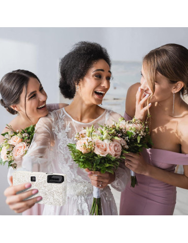 Cámara Desechable Zhengmy 4 Pack con Flash 34mm Blanco y Negro