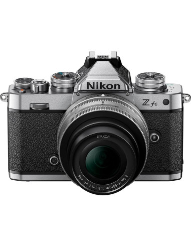 Cámara sin Espejo Nikon Z fc 20.9MP con Lente 16-50mm y Accesorios