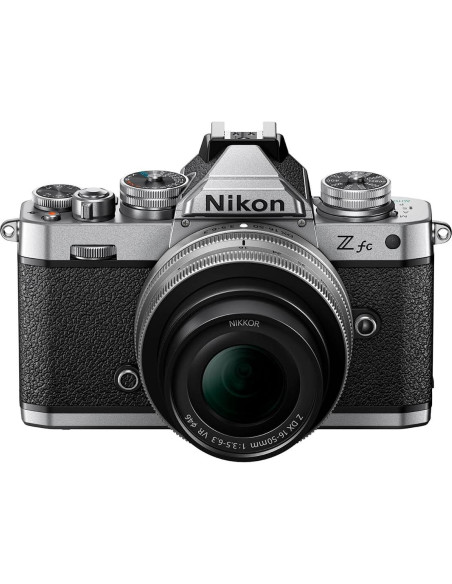 Cámara sin Espejo Nikon Z fc 20.9MP con Lente 16-50mm y Accesorios