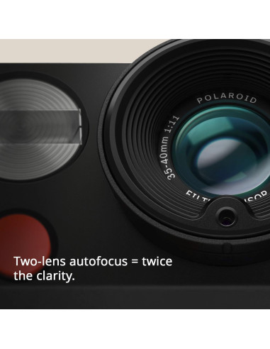 Cámara Instantánea Polaroid Now Gen 3 Autofoco Blanco + Kit Película