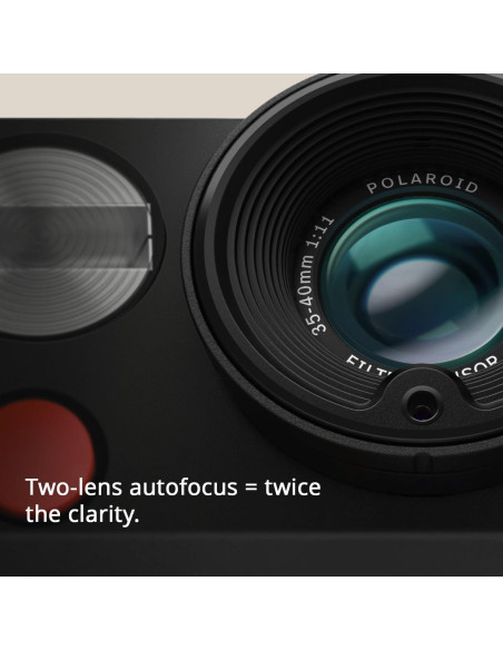 Cámara Instantánea Polaroid Now Gen 3 Autofoco Blanco + Kit Película