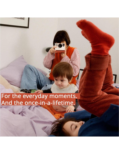 Cámara Instantánea Polaroid Now Gen 3 Autofoco Blanco + Kit Película