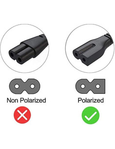 Cable de enchufe CA SKKSource 1.83m para DVD Panasonic 2