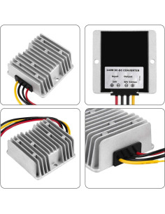 Convertidor Elevador DC 24V a 48V 5A SUPERNIGHT Impermeable 2