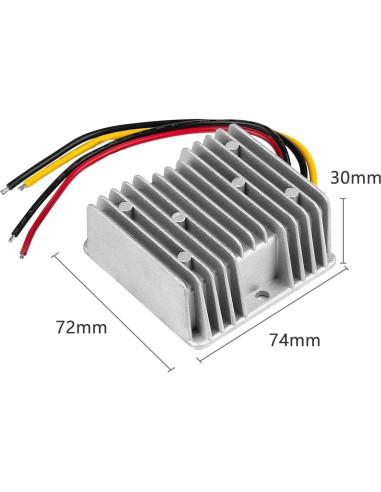 Convertidor Elevador DC 24V a 48V 5A SUPERNIGHT Impermeable