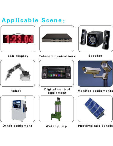 Convertidor Elevador DC 24V a 48V 5A SUPERNIGHT Impermeable