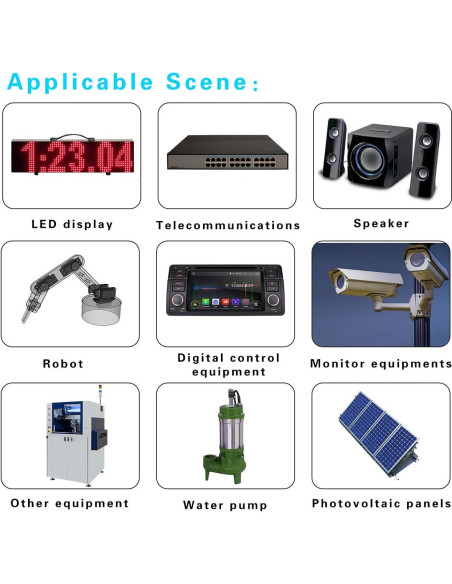 Convertidor Elevador DC 24V a 48V 5A SUPERNIGHT Impermeable