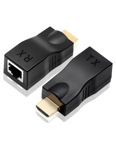 Extensor HDMI Eiszuso 2 Puertos RJ45 hasta 30m 1080P