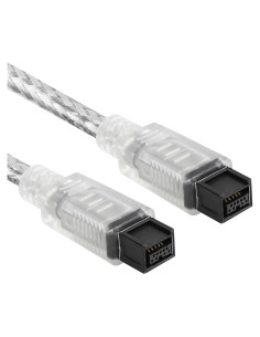 Cable FireWire 800 1.83m WTYIXS 9Pin a 9Pin para PC y Videocámara