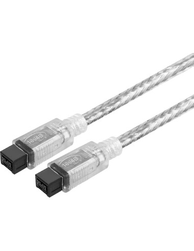 Cable FireWire 800 1.83m WTYIXS 9Pin a 9Pin para PC y Videocámara