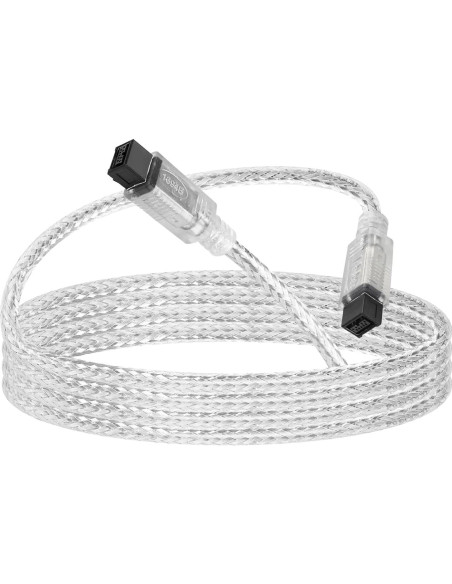 Cable FireWire 800 1.83m WTYIXS 9Pin a 9Pin para PC y Videocámara