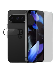 Protector de Pantalla OCESTORE para Pixel 9 XL Pro - Pack 2+2