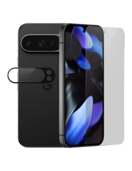 Protector de Pantalla OCESTORE para Pixel 9 XL Pro - Pack 2+2