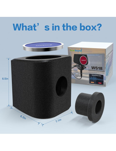 Micrófono USB ZealSound K66T con Filtro Pop y Accesorios