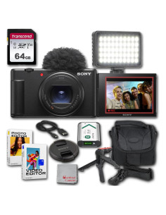Cámara de Vlogging Sony ZV-1F | 20.1MP | Compacta y Portátil