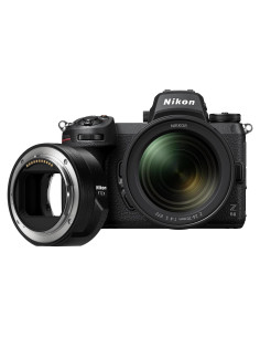 Cámara sin espejo Nikon Z 6II + lente 24-70mm + adaptador FTZ II