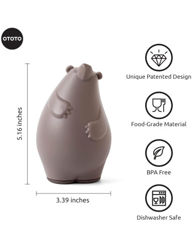 Rallador de Queso OTOTO Barry - Acero Inoxidable, Antideslizante