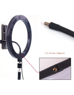 Soporte Clip para Teléfono Móvil Walway con Luz de Anillo 2