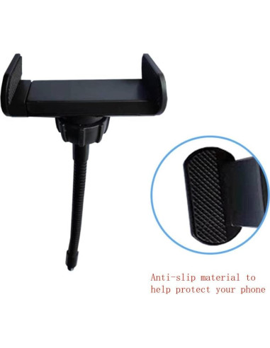 Soporte Clip para Teléfono Móvil Walway con Luz de Anillo