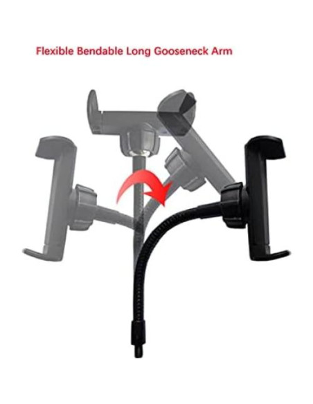 Soporte Clip para Teléfono Móvil Walway con Luz de Anillo