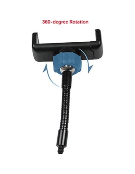 Soporte Clip para Teléfono Móvil Walway con Luz de Anillo