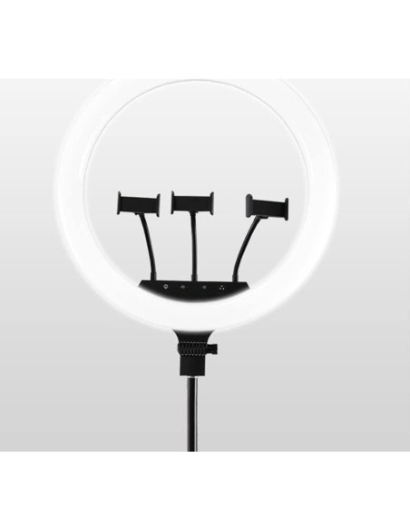 Soporte Clip para Teléfono Móvil Walway con Luz de Anillo