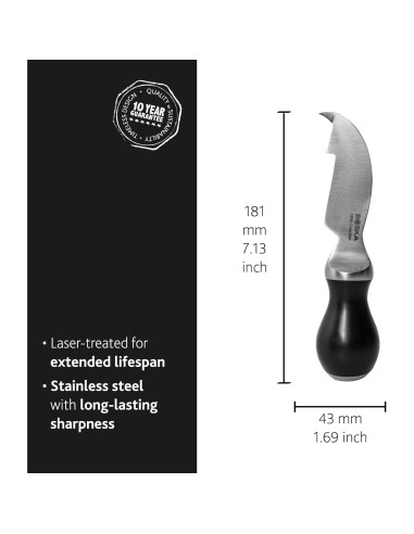 Cuchillo de Marcado de Queso BOSKA Pro 18cm Acero Inoxidable