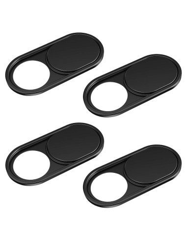 Cubierta de Webcam CloudValley Ultra Delgado 4-Pack