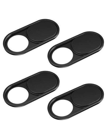 Cubierta de Webcam CloudValley Ultra Delgado 4-Pack