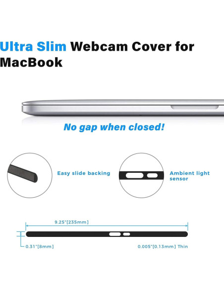 Cubierta de Webcam Eyebloc para MacBook - Diseño Magnético
