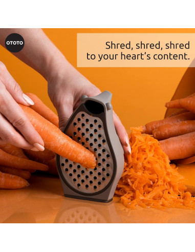 Rallador de Queso OTOTO Barry - Acero Inoxidable, Antideslizante