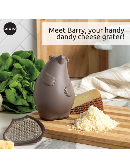 Rallador de Queso OTOTO Barry - Acero Inoxidable, Antideslizante Rallador de Queso OTOTO Barry - Acero Inoxidable, Antideslizante