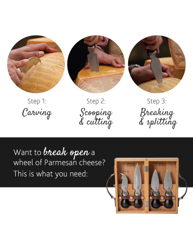 Cuchillo de Marcado de Queso BOSKA Pro 18cm Acero Inoxidable