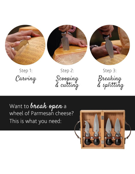 Cuchillo de Marcado de Queso BOSKA Pro 18cm Acero Inoxidable