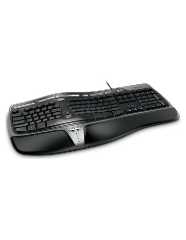 Teclado Ergonómico Microsoft Natural 4000 con Cable