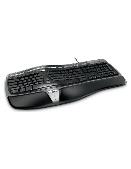 Teclado Ergonómico Microsoft Natural 4000 con Cable