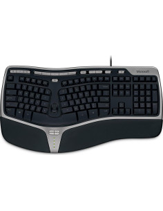 Teclado Ergonómico Microsoft Natural 4000 con Cable 2