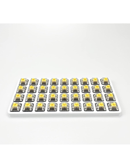 108 Interruptores Ópticos Gateron Amarillo KS-15 para Teclados Mecánicos