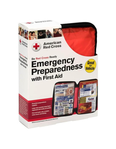 Kit de Primeros Auxilios Deluxe Auto American Red Cross 99 Piezas