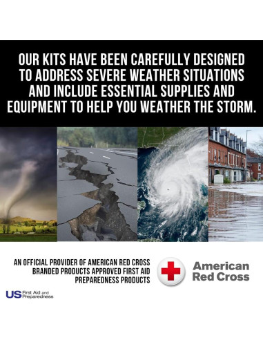 Kit de Primeros Auxilios Deluxe Auto American Red Cross 99 Piezas