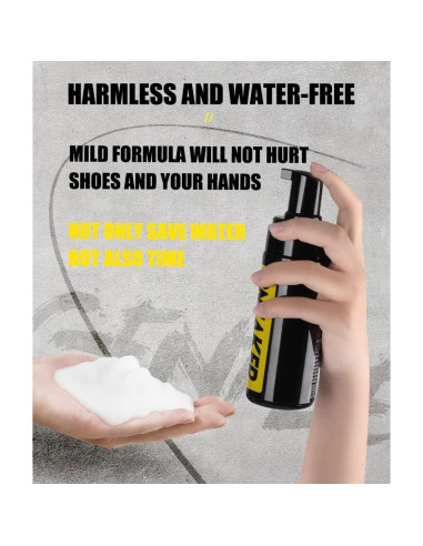 Kit de Limpieza de Zapatos COZGO 150ml con Cepillo y Paño