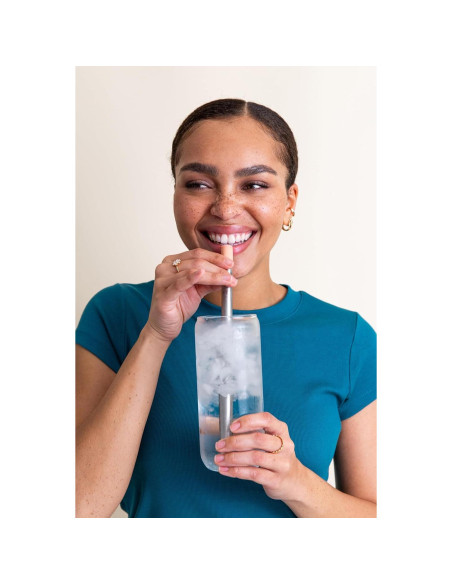 Popote de Filtración de Agua LifeStraw Sip Acero Inoxidable