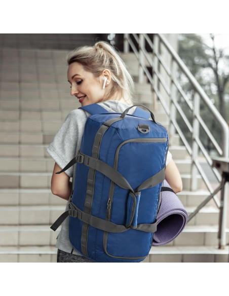 Bolsa de Gimnasio G4Free 45L Resistente al Agua con Compartimento para Zapatos